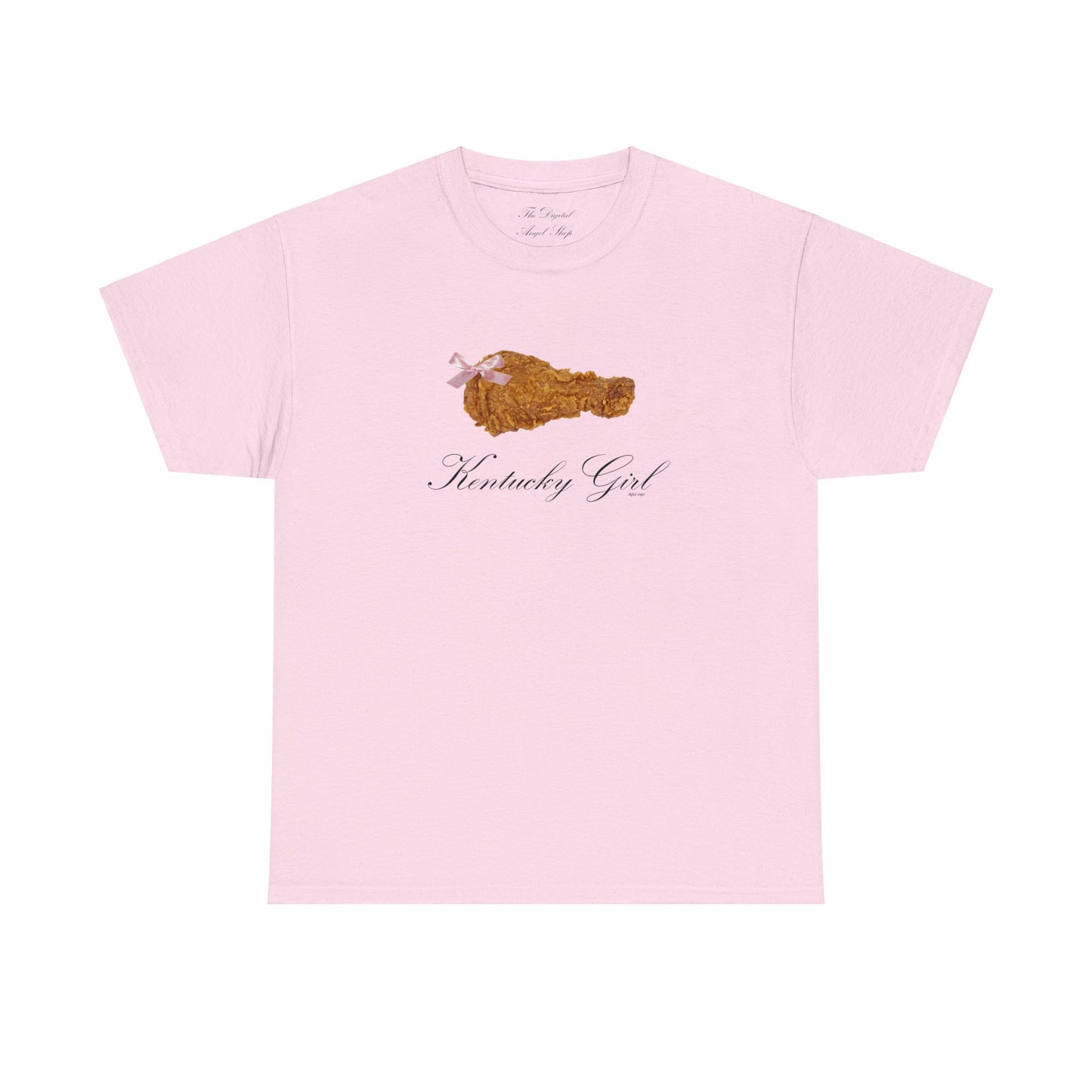 Kentucky Girl, Fried Chicken Coquette, Unisex Cotton Tee