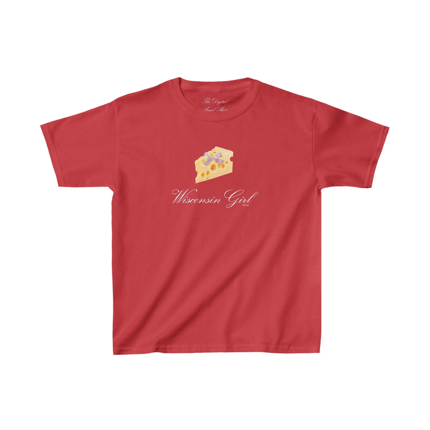 Wisconsin Girl Cheese Coquette Baby Tee