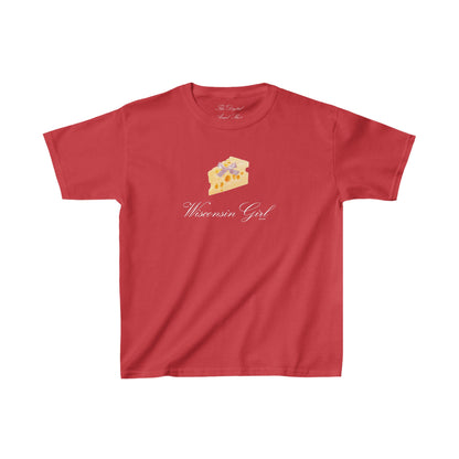 Wisconsin Girl Cheese Coquette Baby Tee