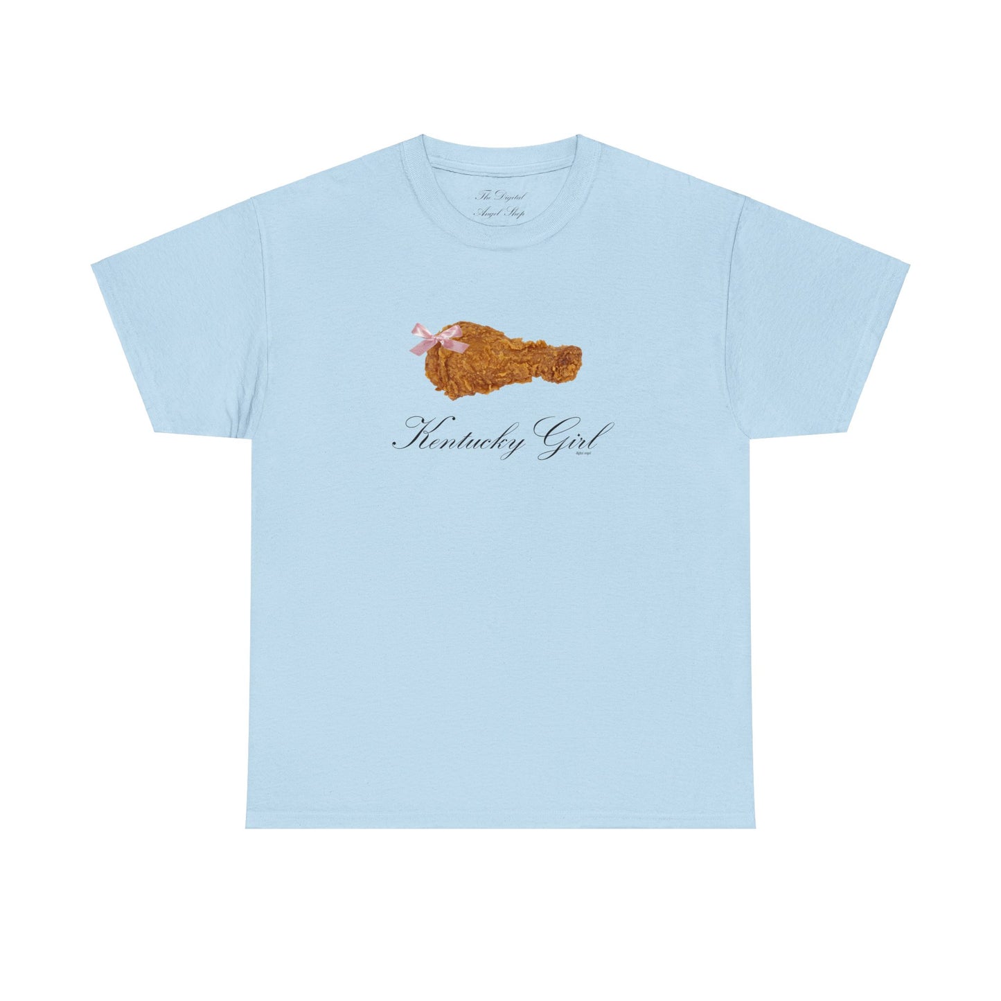 Kentucky Girl, Fried Chicken Coquette, Unisex Cotton Tee