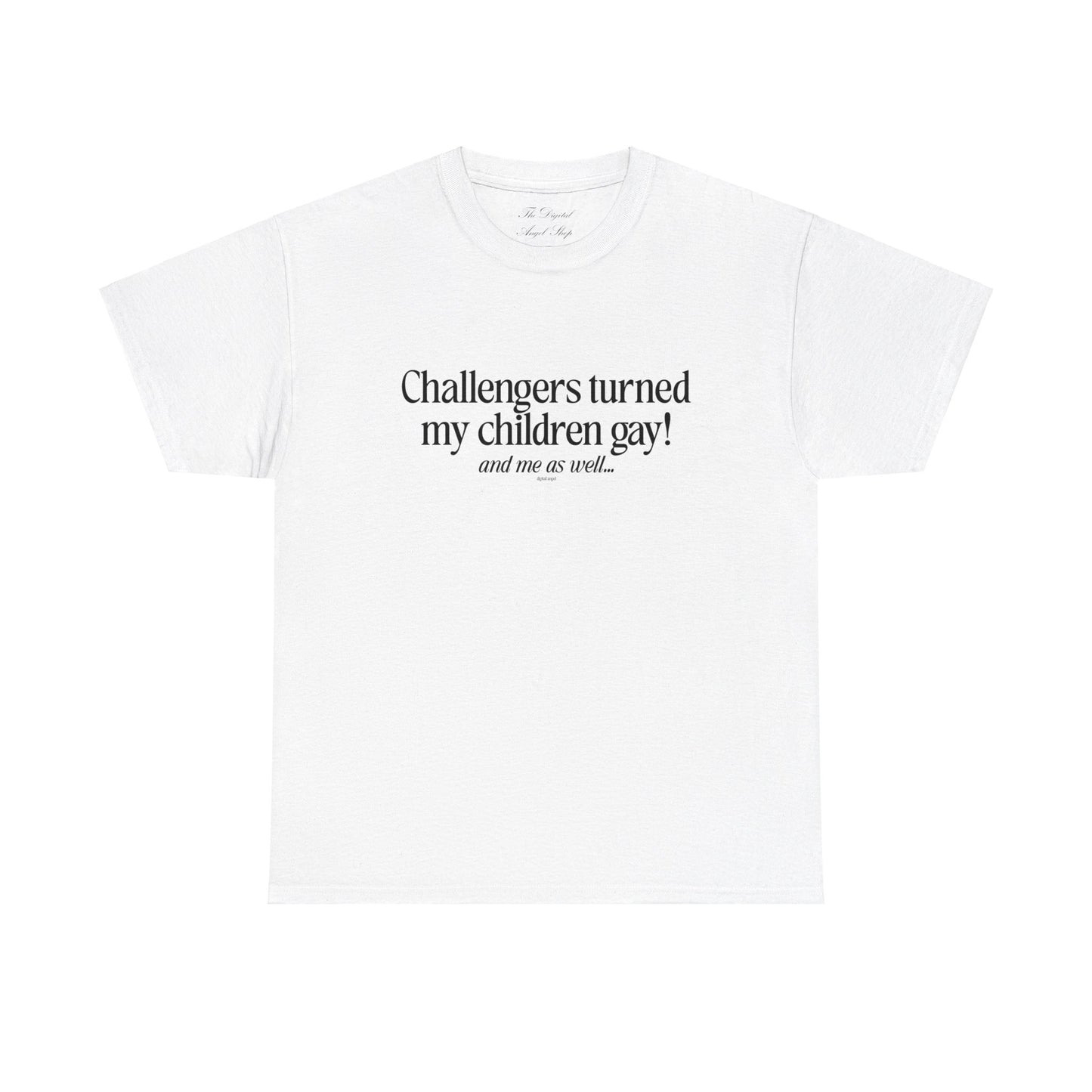 Challengers Turned My Kids Gay Unisex Heavy Cotton Tee