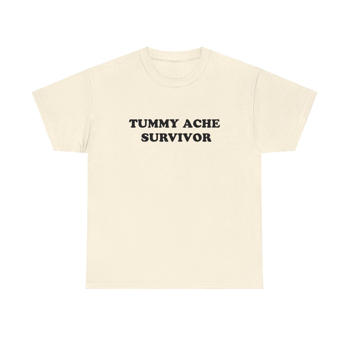 Tummy Ache Survivor Unisex Heavy Cotton Tee