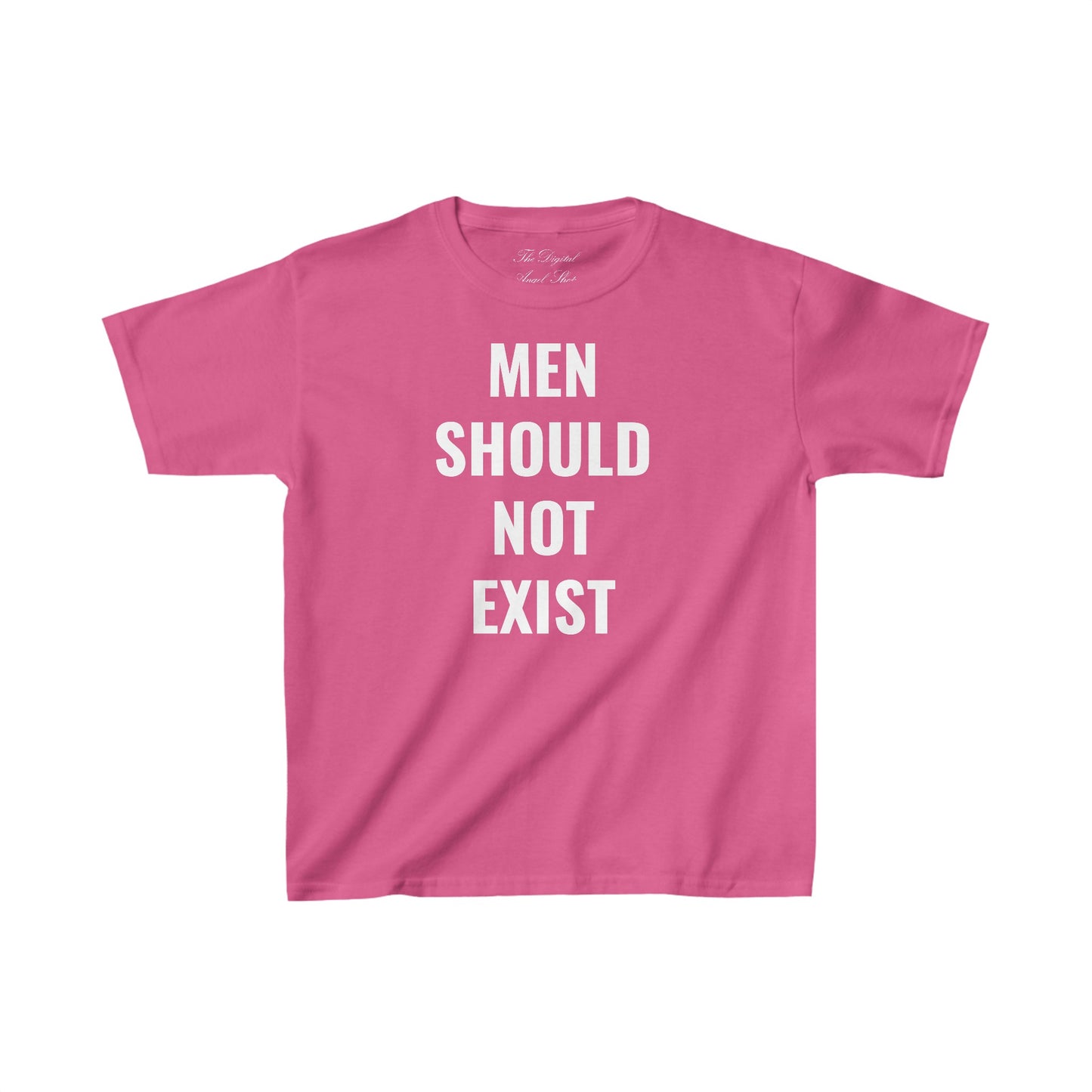 Men Should Not Exist Graphic Feminist Relaxed Baby Tee