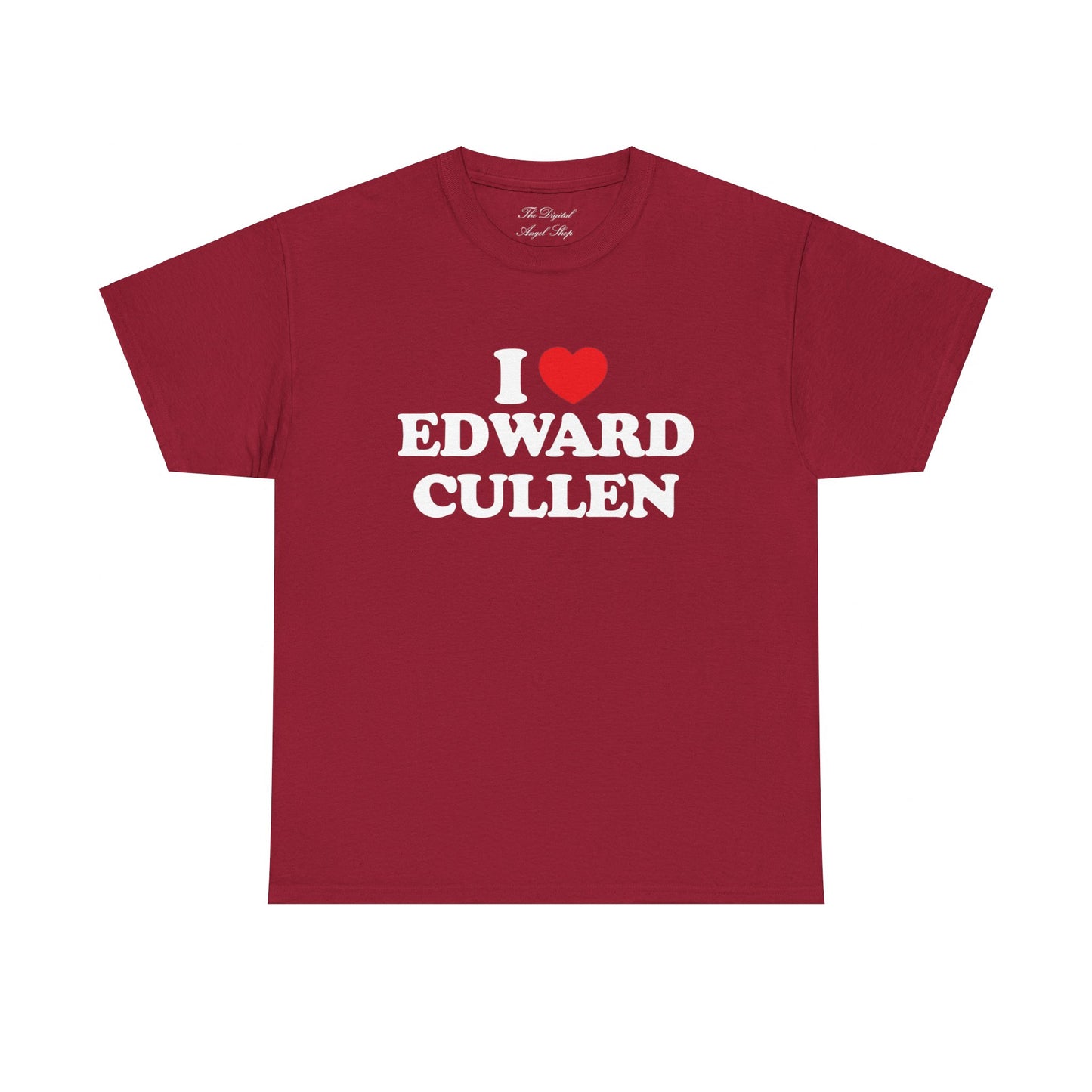 I love Edward Cullen Unisex Heavy Cotton Tee