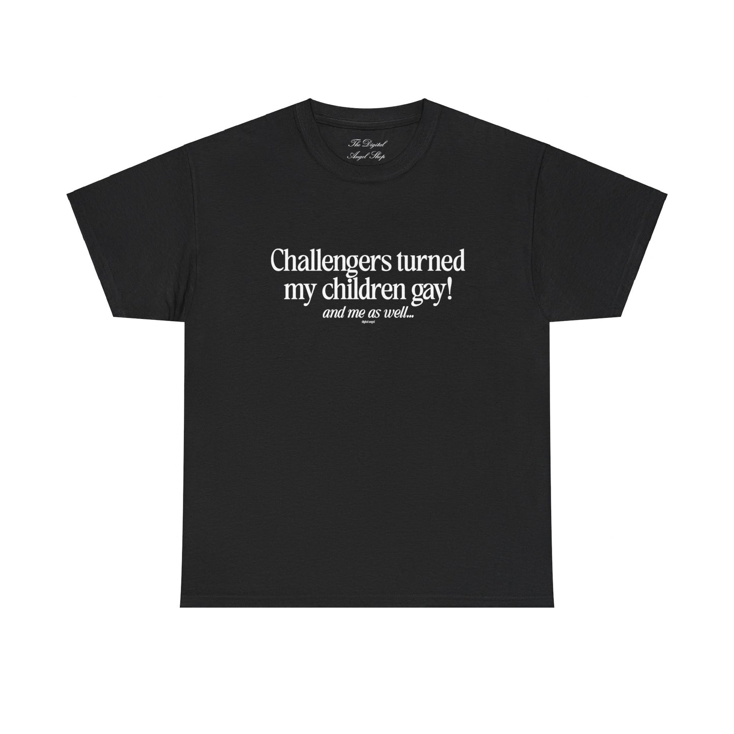 Challengers Turned My Kids Gay Unisex Heavy Cotton Tee