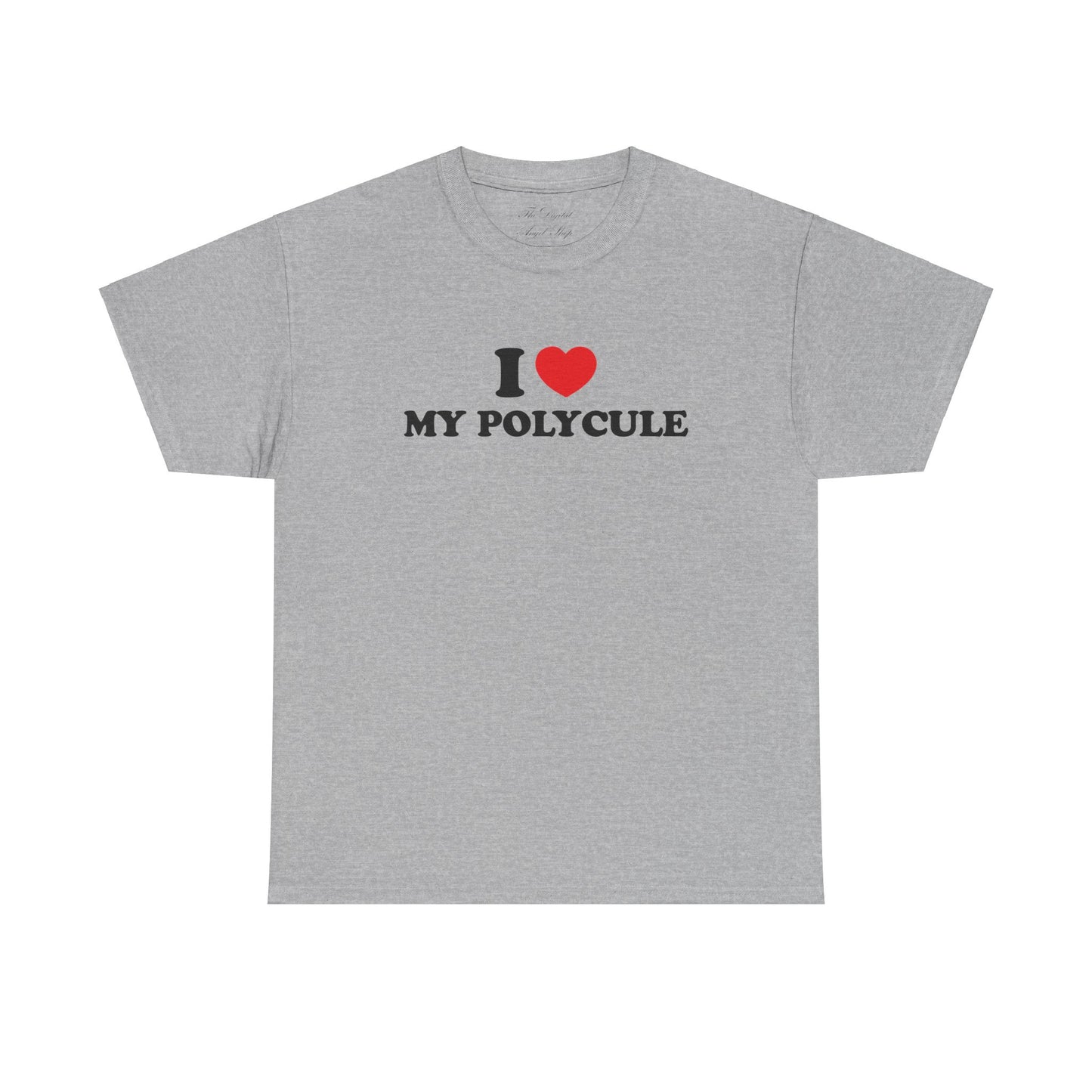 I love my Polycule Unisex Heavy Cotton Tee