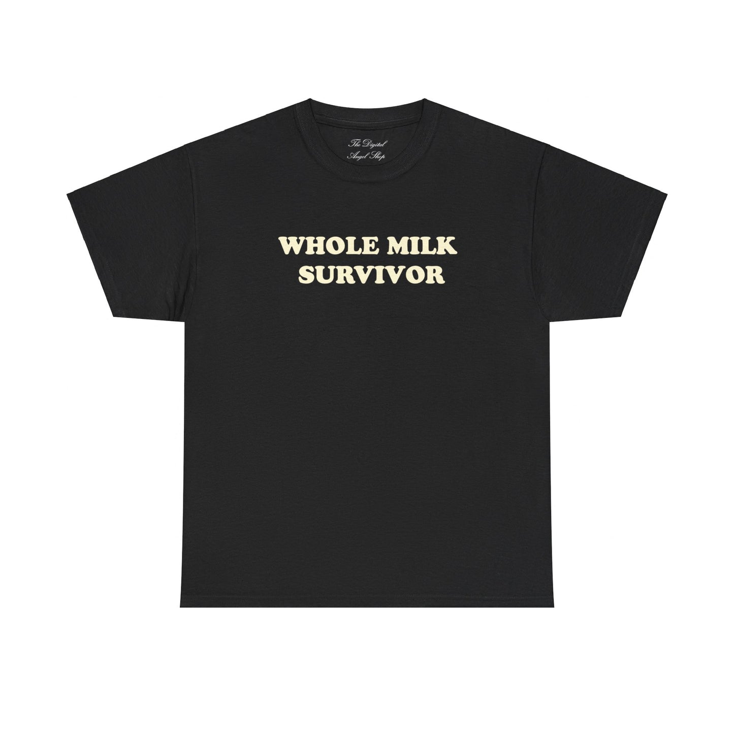 Whole Milk Survivor Silly Unisex Heavy Cotton Tee