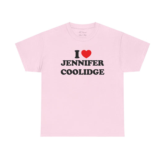 I love Jennifer Coolidge Unisex Heavy Cotton Tee