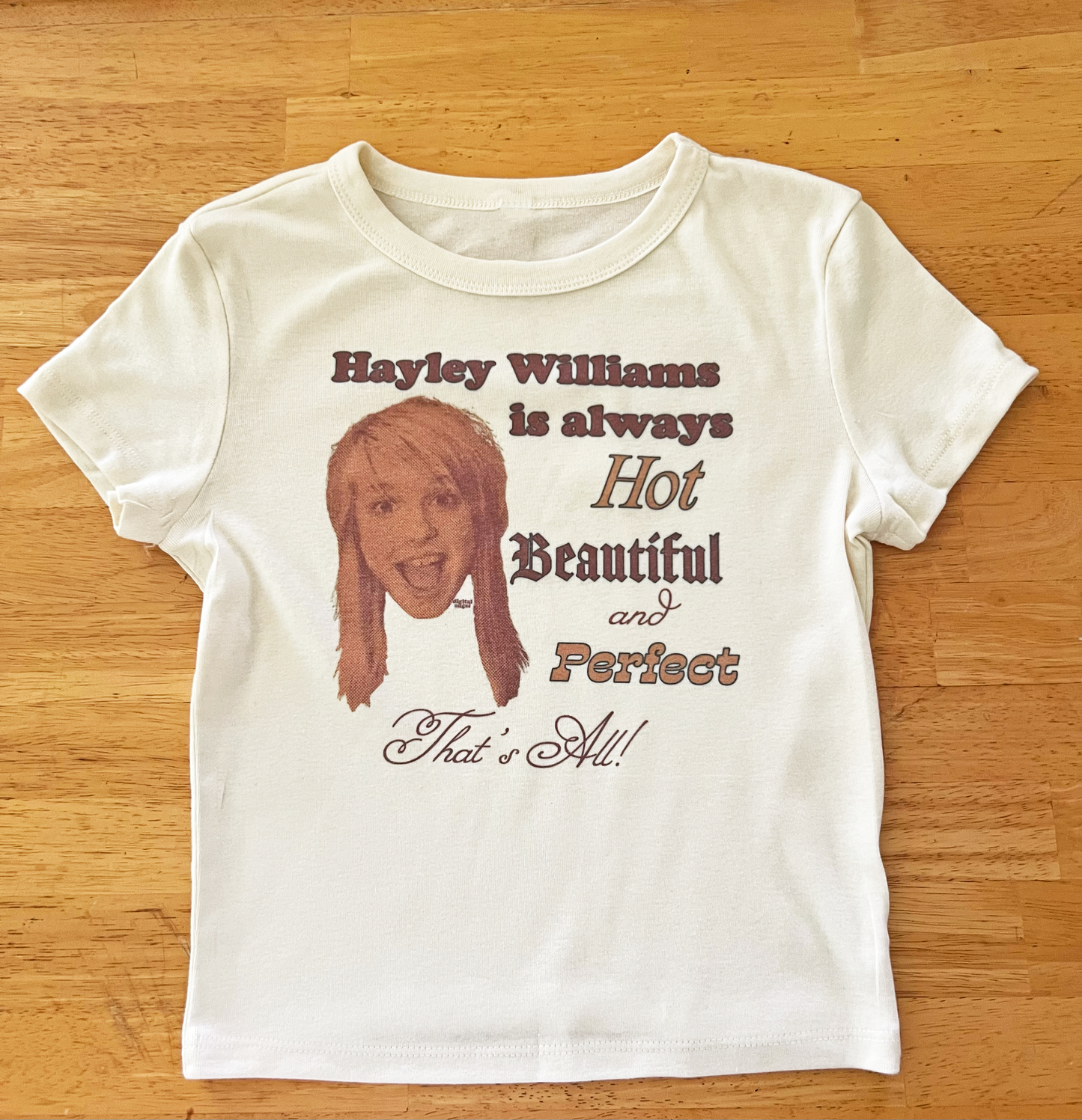 Hayley William Baby Tee