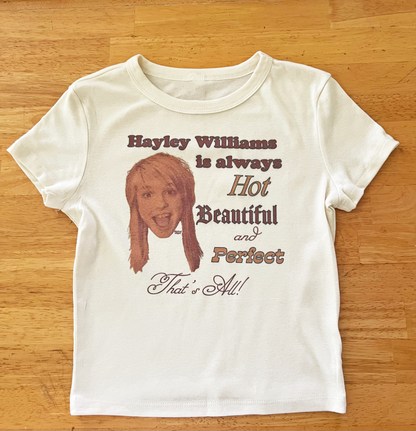 Hayley William Baby Tee