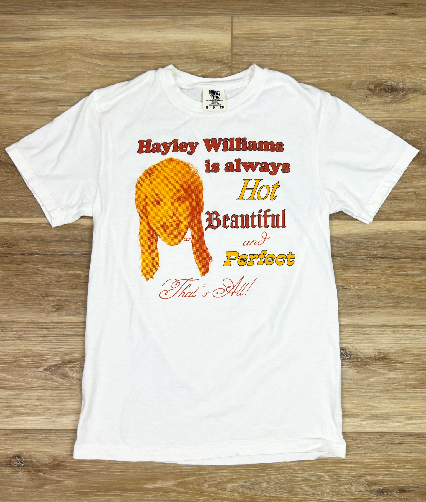 Hayley Williams Unisex White Tee