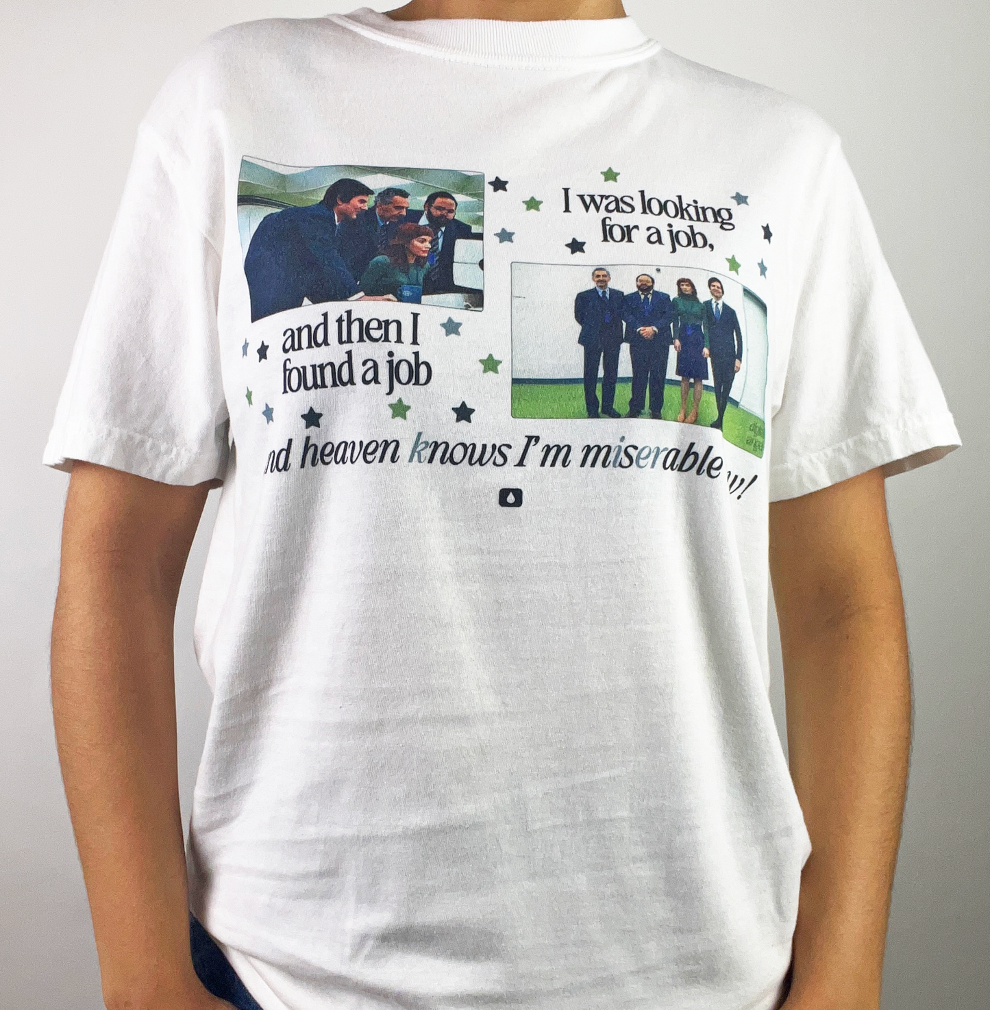 Severance x Smiths White Unisex Tee