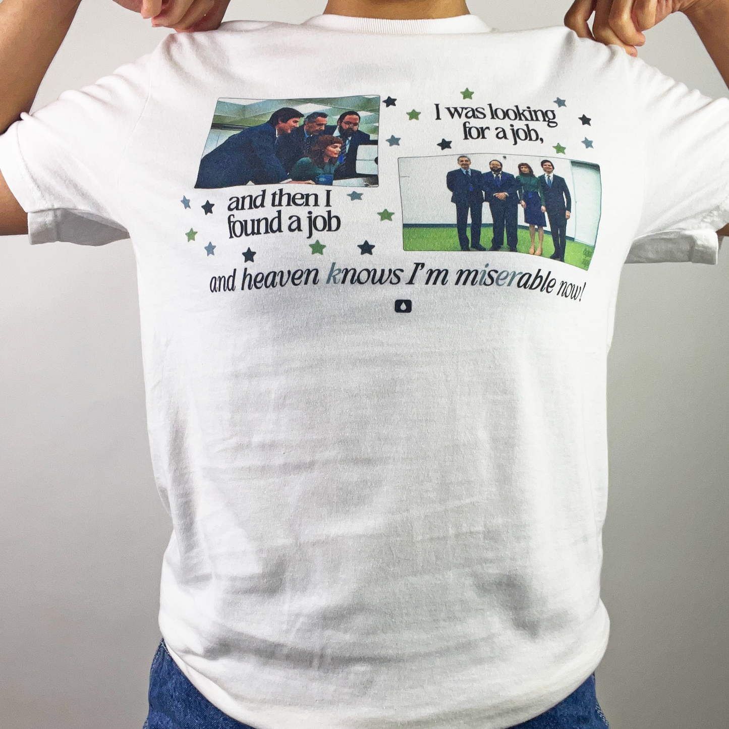 Severance x Smiths White Unisex Tee