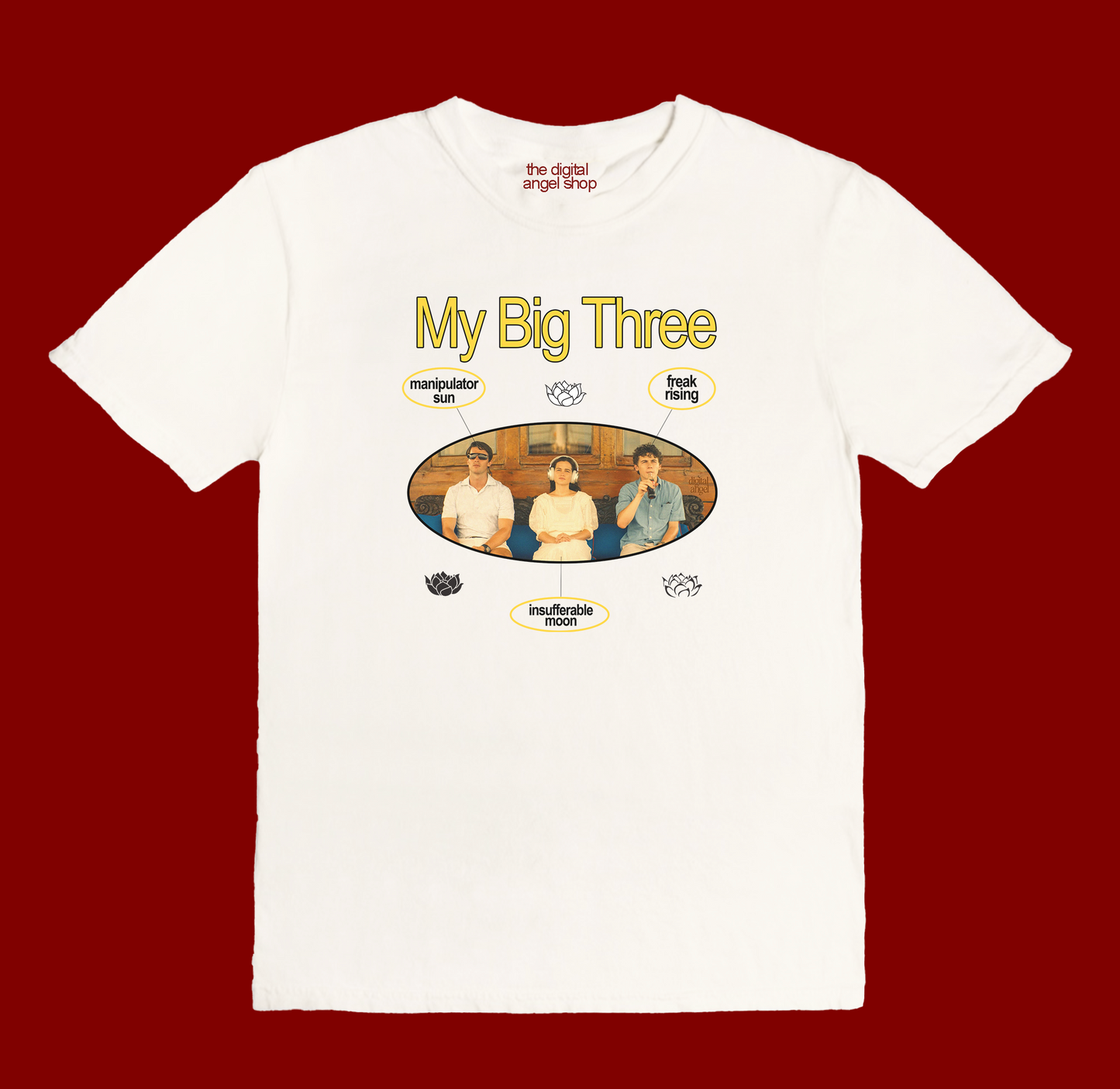 White Lotus Ratliffs Unisex White Tee