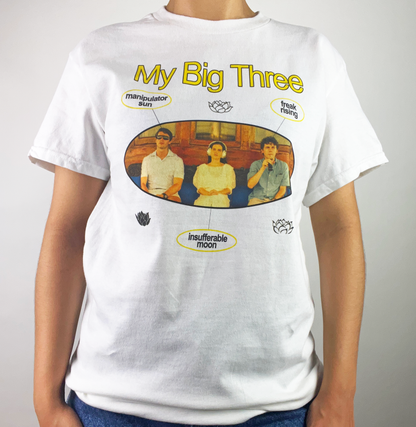 White Lotus Ratliffs Unisex White Tee