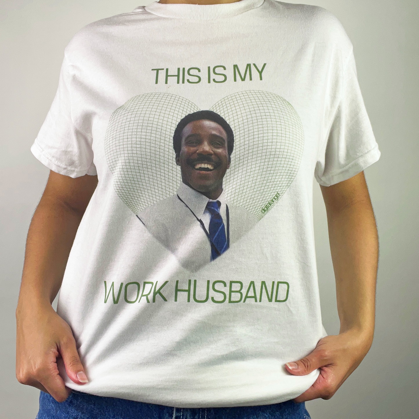 Work Husband Severance White Unisex Tee