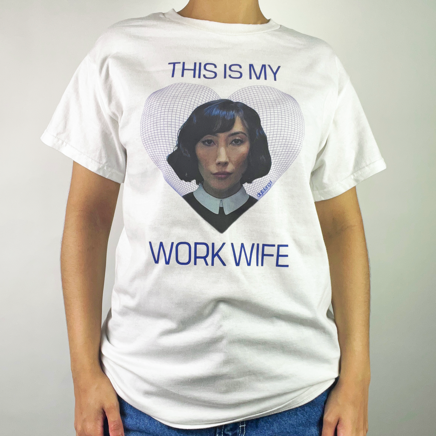 Work Wife Severance White Unisex Tee